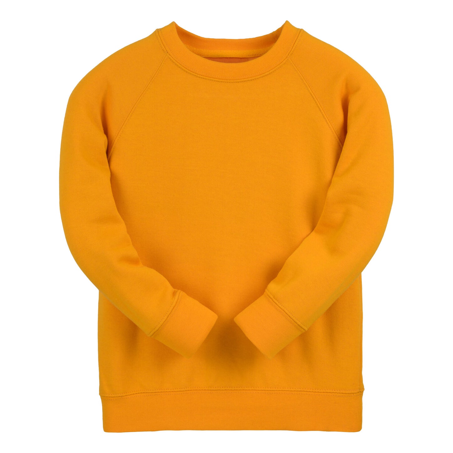 Amber Essential Crew Neck Sweatshirt - Left Chest Embroidered