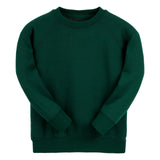 Bottle Green Essential Crew Neck Sweatshirt
