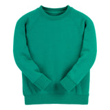 Jade Essential Crew Neck Sweatshirt - Centre Chest Print
