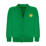 Emerald Sweat Cardigan - Left Chest Embroidered
