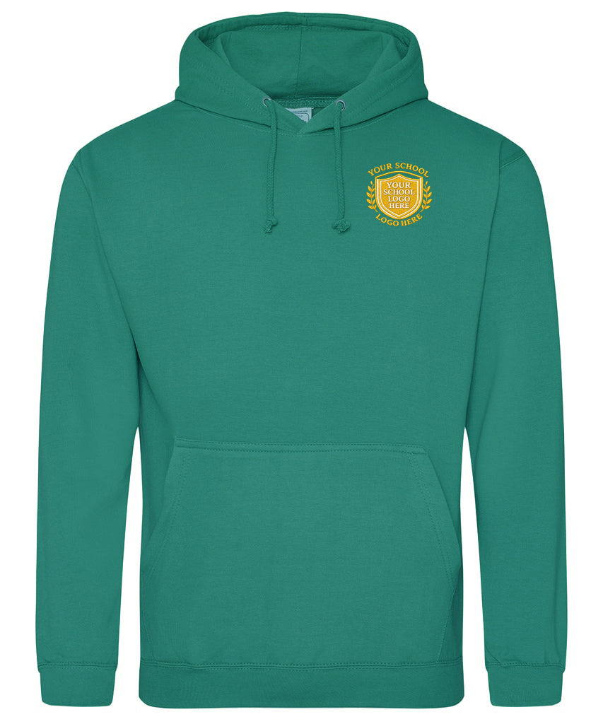 Jade Sports Hoodie - Left Chest Embroidered