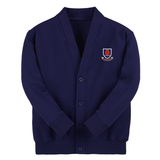 Navy Essential Sweat Cardigan - St John's
