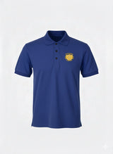 Navy Premium Sports Polo Shirt - Left Chest Embroidered
