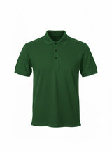 Bottle Green Premium Sports Polo Shirt - Left Chest Embroidered
