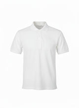 White Premium Sports Polo Shirt
