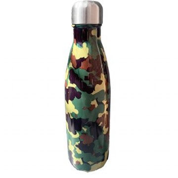Camouflage 500ml Insulated Water Bottle
