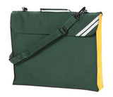 Bottle/Gold Junior Contrast Despatch Bag - Bag Decoration
