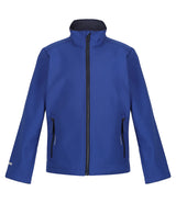 Royal/Navy Softshell Jacket - Left Chest Embroidered
