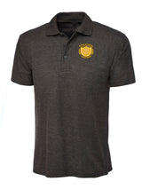 Charcoal Grey 50/50 Cotton Blend Polo Shirt - Left Chest Embroidered
