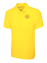 Yellow 50/50 Cotton Blend Polo Shirt - Left Chest Embroidered
