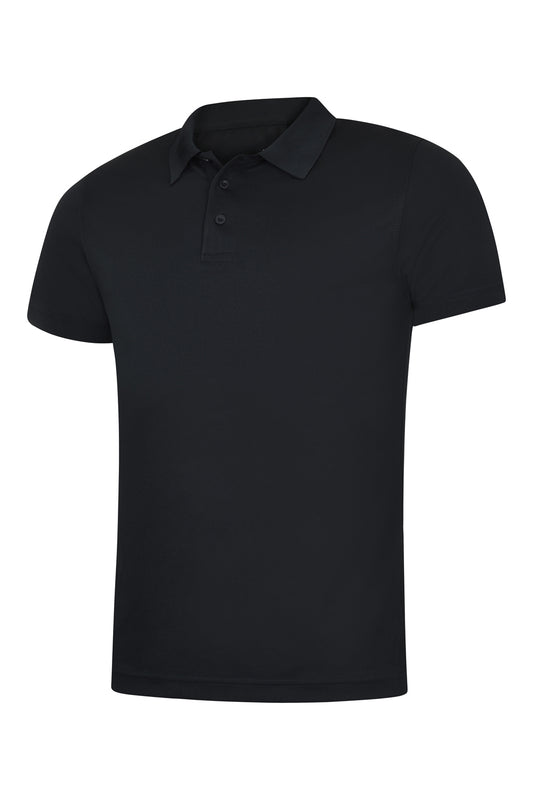 Black Men's Workwear Polo Shirt