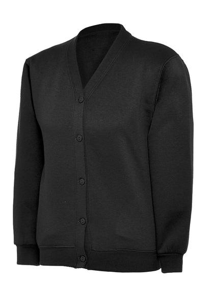 Cotton Blend Sweat Cardigan
