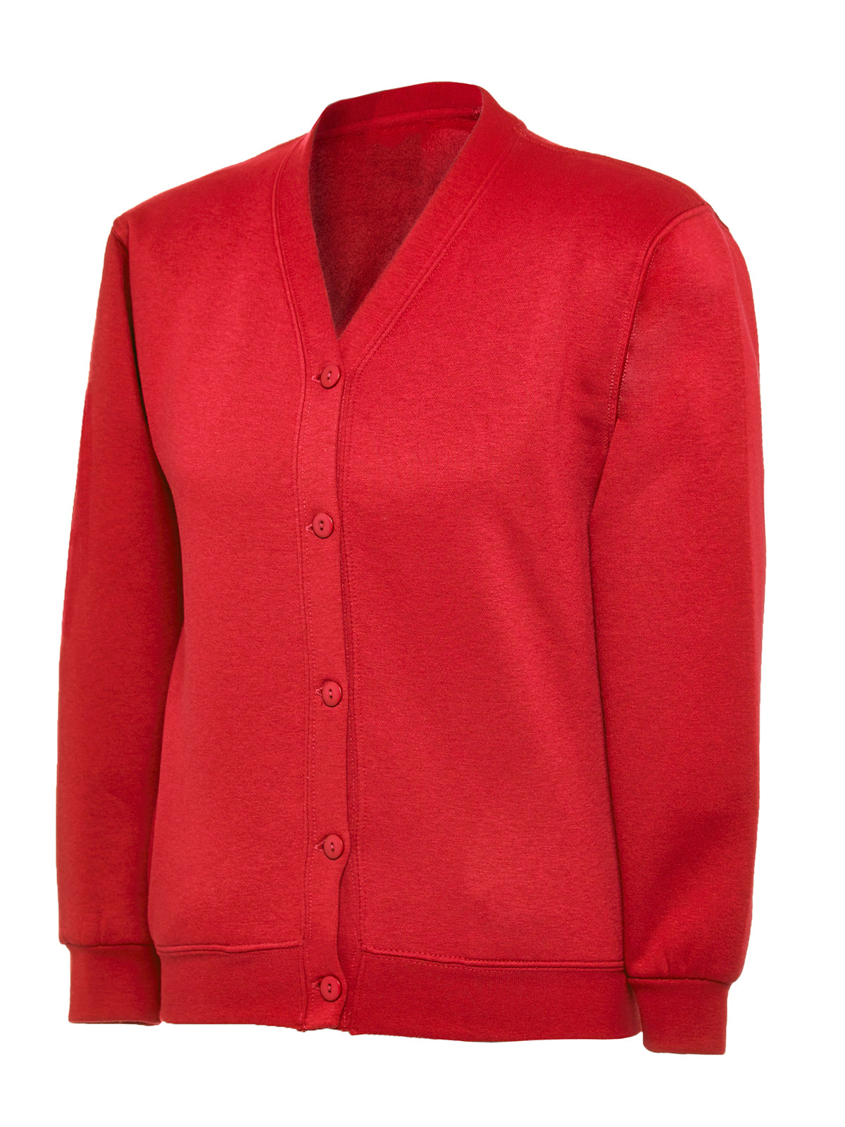Cotton Blend Sweat Cardigan
