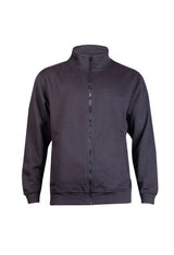 Black Unisex Sweat Jacket - Left Chest Embroidered (Staffwear)
