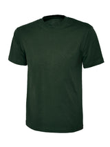 Bottle Green PE T Shirt (Beech) - Larger Size - Left Chest Embroidered
