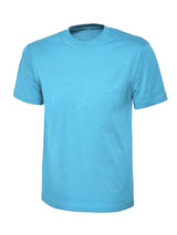 Sky Blue 100% Cotton T-Shirt - Leavers Print - Nursery Leavers T-shirt | Nursery Lvrs School Name
