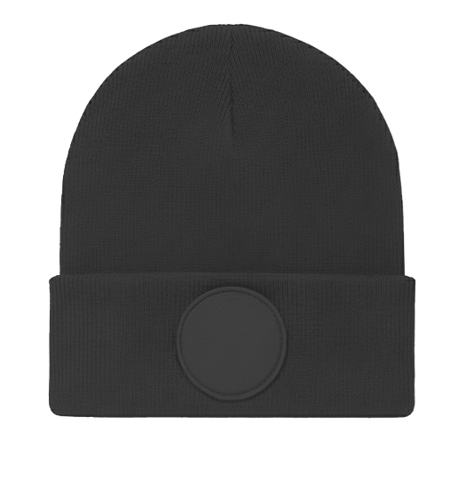 Circular Patch Beanie