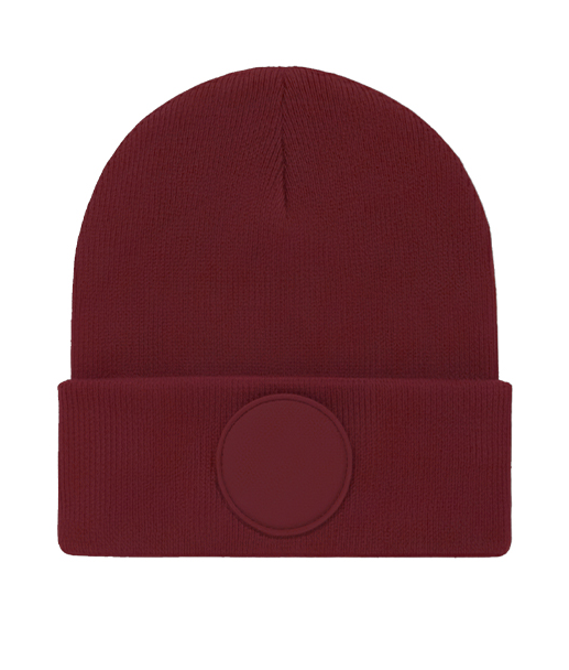 Circular Patch Beanie