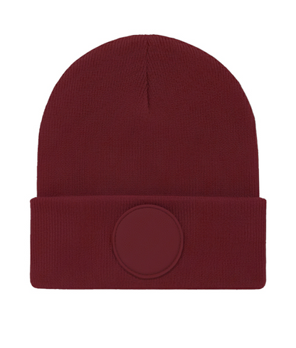 Circular Patch Beanie