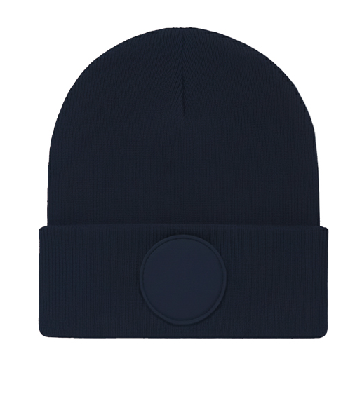 Circular Patch Beanie