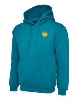 Jade Cotton Blend Hoodie - Left Chest Embroidered
