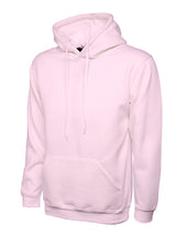 Light Pink Cotton Blend Hoodie - Leavers Print - Lvrs 2025 Left Chest logo
