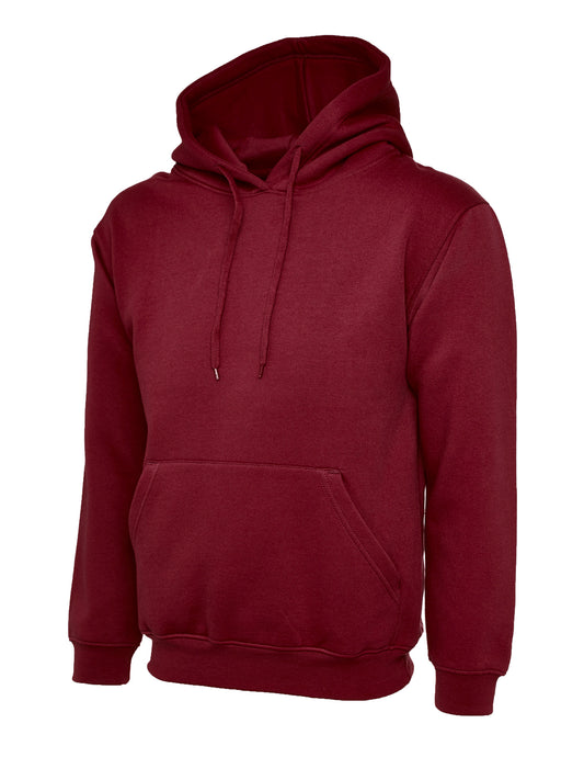 Maroon Cotton Blend Hoodie - Back Print with Names - Lvrs 25 hoodies -CB with names