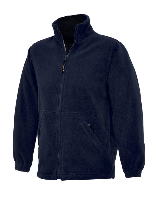 Navy Full Zip Micro Fleece