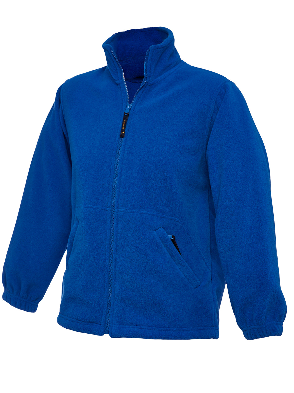 Royal Blue Full Zip Micro Fleece - Left Chest Embroidered