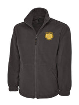 Charcoal Grey Full Zip Micro Fleece - Left Chest Embroidered
