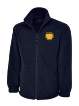 Navy Full Zip Micro Fleece - Left Chest Embroidered
