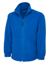 Royal Blue Full Zip Micro Fleece

