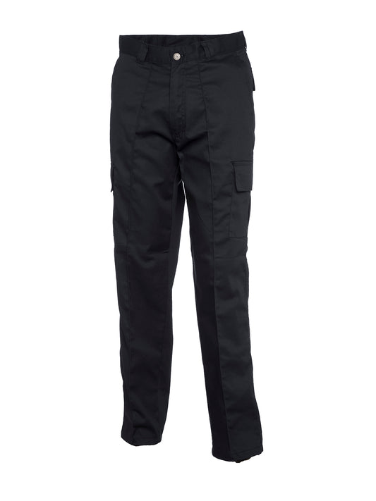 Black Cargo Trousers