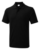Black Polo Shirt - Left Chest Embroidered (Staffwear)
