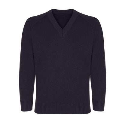 Classic Knitted V-Neck Sweater