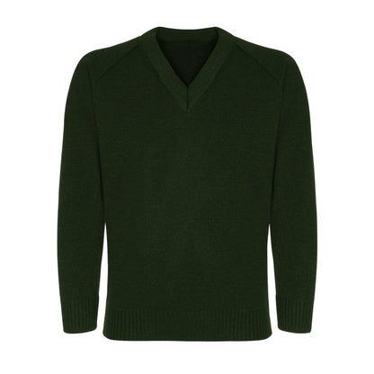 Classic Knitted V-Neck Sweater