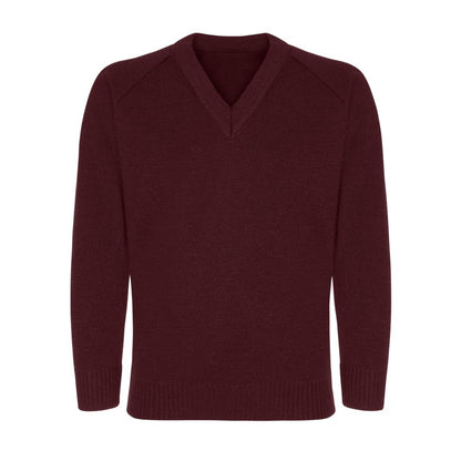 Classic Knitted V-Neck Sweater