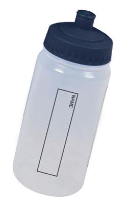Natural/Navy 500ml Eco Water Bottle