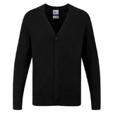 Black 100% Cotton Knitted Cardigan
