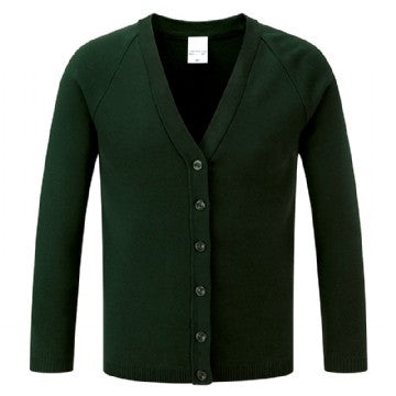 Cotton Blend Knitted Cardigan