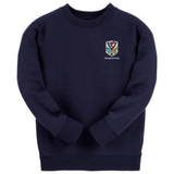 Yeading Navy Crew Neck Sweatshirt - Left Chest Embroidered
