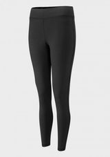 Black Girls' Leggings - Leg and Hip Print - Left Leg
