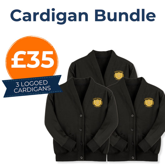 Black Sweatcardigan Bundle