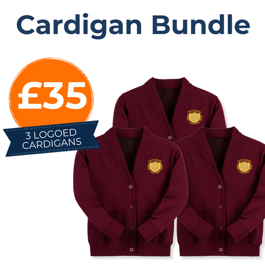 Bordeaux Classic Sweatcardigan Bundle