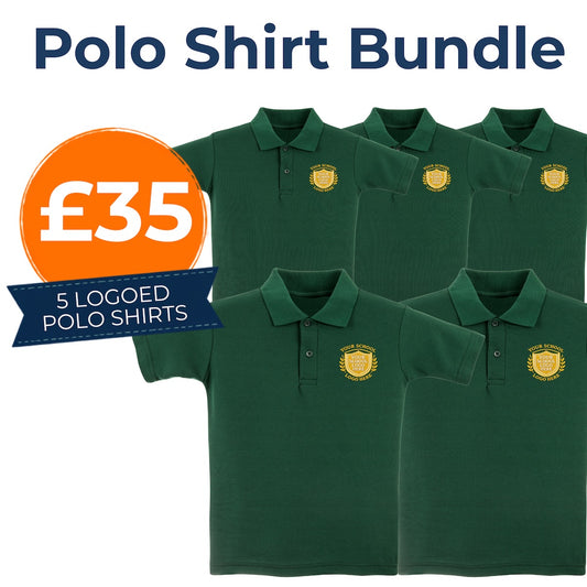 Bottle Green Polo Bundle