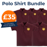 Burgundy Polo Bundle
