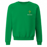 Emerald Cotton Rich Crew Neck Sweatshirt - Christ Church
