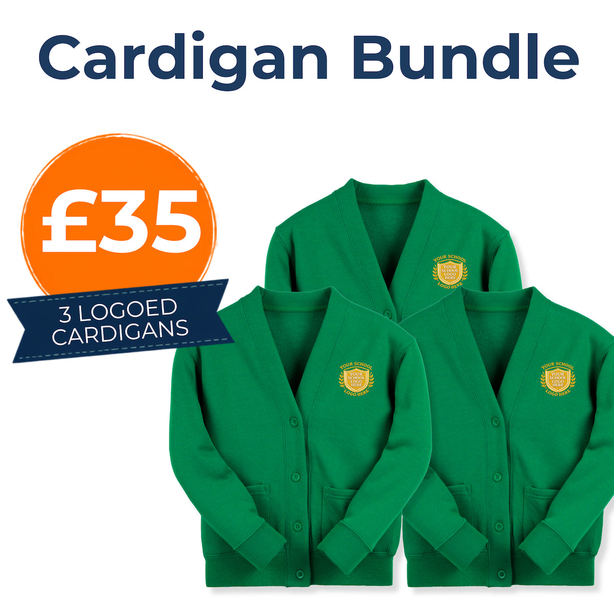 Emerald Sweatcardigan Bundle