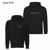 Hyde Park PE Hoodie (GN) Add Child's Initials into Special Instructions Box - Back, Left Chest &amp; Right Chest Initials Print
