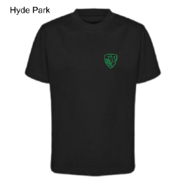 Hyde Park (Green) Classic T-Shirt Left Chest Embroidered